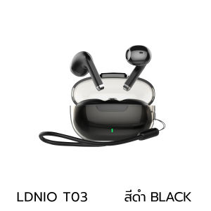 LDNIO T03 TWS Mini wireless Earbuds Gaming stereo หูฟังบลูทูธไร้สาย ชุดหูฟังเล่นเกม เสียงชัด ไม่ดีเลย์ เสียงสเตอริโอ เวอร์ชั่นใหม่5.3