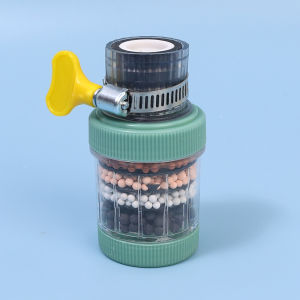 Universal Adjustable Six-layer Household Kitchen Faucet Filter Splash-proof Shower Head Removable and Washable Water Filter