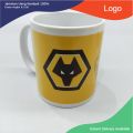 Wolverhampton Wanderers FC Football Club Mug Cup แก้วมัค,แก้วกาแฟ, แก้วน้ำ ,ของที่ระลึก. 