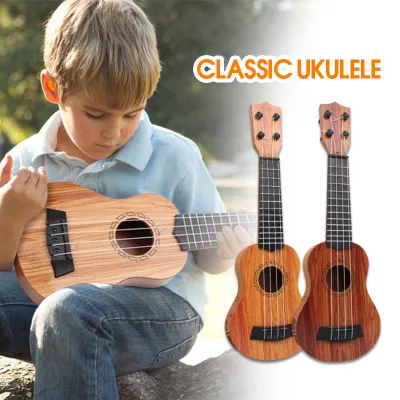 อูคูเลเล่ไม้ Ukulele อูคูเลเล่ ขนาด15 นิ้ว Soprano สำหรับเด็กและผู้มือใหม่ Children Kids Learn Guitar Ukulele อูคูเลเล่กีตาร์ (แถมฟรี สายอูคูเลเล่ ปิ๊ก) MY153