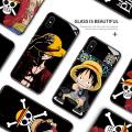 Ốp UCUC, Ốp Lưng Anime Cạnh Mềm Sang Trọng Vivoy72 5G Dành Cho VIVO Y72 Ốp Bóng Cho Bé Trai Luffy Ốp Lưng Kính Cường Lực Chống Sốc. 