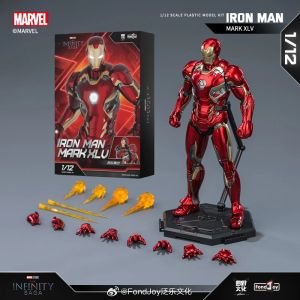 2026 15.5CM Fondjoy Original MK45 1/12 Mark45:Age of Ultron Vibranium Assembled Action Figure Collect Toy Gift