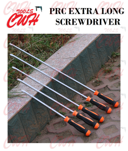 PRC 16" 24" 32" EXTRA LONG LARGE TANK THRU SLOTTED SCREWDRIVER SCREW DRIVER OPENER CROP WRECKING BAR PANJANG CWH TOOLS TRADING SDN BHD GROUP