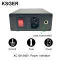 Ksger T12 v3.1s Máy Mỏ hàn OLED STM32 Dụng cụ hàn Bàn là điện Mẹo Tự Động Ngủ 70W 1.3 Inch Màn Hình AC100-260V. 