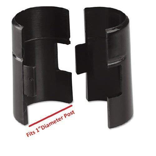 1" 1.00 inch Diameter Post Wire Shelf Clips Shelving Split Sleeves
