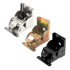 Folding Leg Hinges 90 Degree Locking Brackets Workbench Expansion for DIY Furniture Tables Bed & Shelves Multipurpose