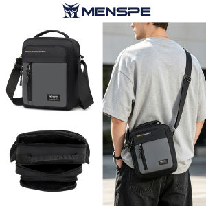 MENSPE Mens Bag Stylish Shoulder Bag Large Capacity Messenger Bag Crossbody Bag Outdoor Sports Bag Leisure Bag Waterproof Portable Shoulder Bag Anti-Scratch Bag Sling Bag