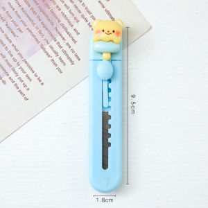 Pemotong Kertas Butter Bear Cute Cutter Creative Portable Paper Knife Craft Cutter Stationery Office