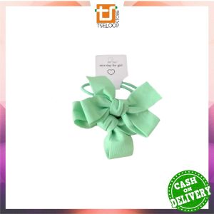 OFM-C950 Ikat Rambut Pita 2Pcs Wanita Kunciran Korea / Set Karet Rambut Anak Lucu Motif Pita