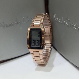 (BISA COD) Jam Tangan Wanita Alexandre Christie AC 9345 Garansi Resmi 1 Tahun Rantai Stainless Steel