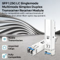 SFP 1.25G LC Singlemode Multimode Simplex Duplex Transceiver Receiver Module. 