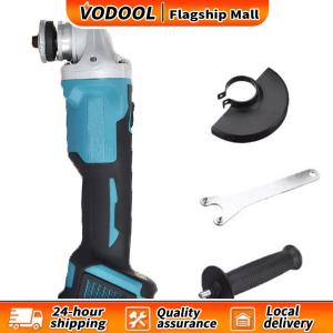 เครื่องเจียรไฟฟ้าไร้สายมอเตอร์ไร้แปรงถ่าน 125มม สำหรับงานตัดและขัดพื้นผิวโลหะในบ้านและอุตสาหกรรม