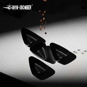 MHW-3BOMBER Coffee Bean Dosing Cup Aluminum Alloy Coffee Dosing Tray with Spray Bottle Coffee Bar Accessories Kitchen Tools