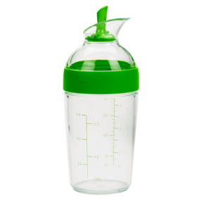 OXO Good Grips Little Salad Dressing Sauce Marinade Shaker Green