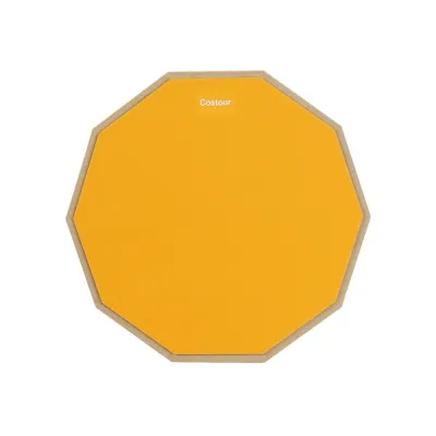 COOLSOOL 12 inch Bàn tập trống Chống trượt Phục hồi Bảng gõ Bền bỉ Giá đỡ trống snare chuyên nghiệp Đệm trống câm Người yêu âm nhạc bắt đầu