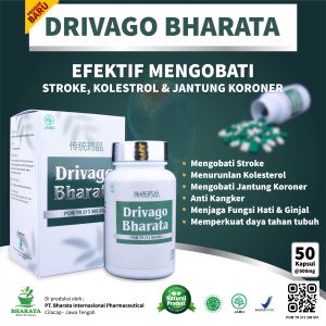 Drivago Bharata Original Obat Komplikasi Penyakit Jantung 100% Herbal Ampuh BPOM