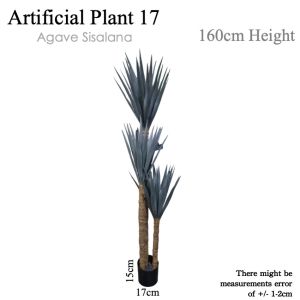 ⭐AGAVE SISALANA⭐ Artificial Plant Decor Tree Indoor Plant Decoration Plant Home Decor Office Plant Lobby Plant Decoration Artificial Greenery Indoor Tree Artificial Plant Decoration Indoor Plant Decor for Home Office Hotel Lobby Interior Decoration