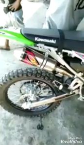 KNALPOT RECING GP7 KLX BL BF DTRACKER CRF 150 SUPERMOTO TRAIL MODIF