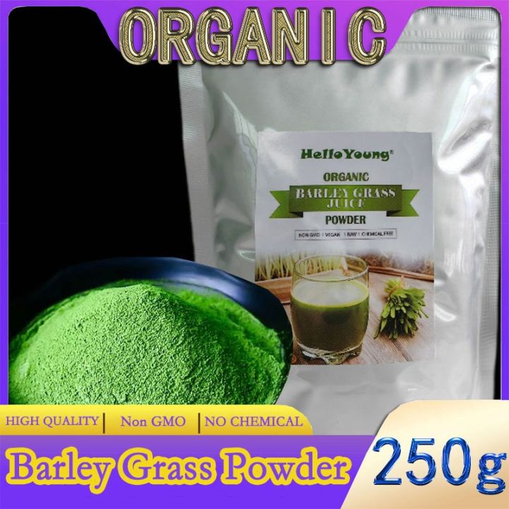 barley powder pure organic Organic Barley Grass Powder original 250g ...