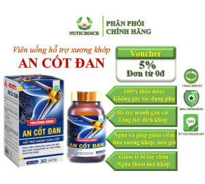 Viên uống thảo dược hỗ trợ xương khớp giảm đau tái tạo sụn khớp Trường Sinh An Cốt Đan