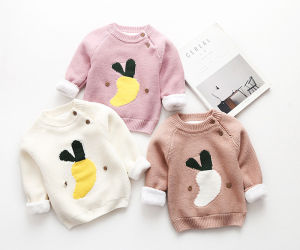 DIIMUU เด็กวัยหัดเดินเสื้อผ้าเด็กเสื้อสเวตเตอร์เด็กผู้ชายเด็กผู้หญิงเด็กแฟชั่นฤดูหนาวเสื้ออบอุ่นสําหรับ1-6Y