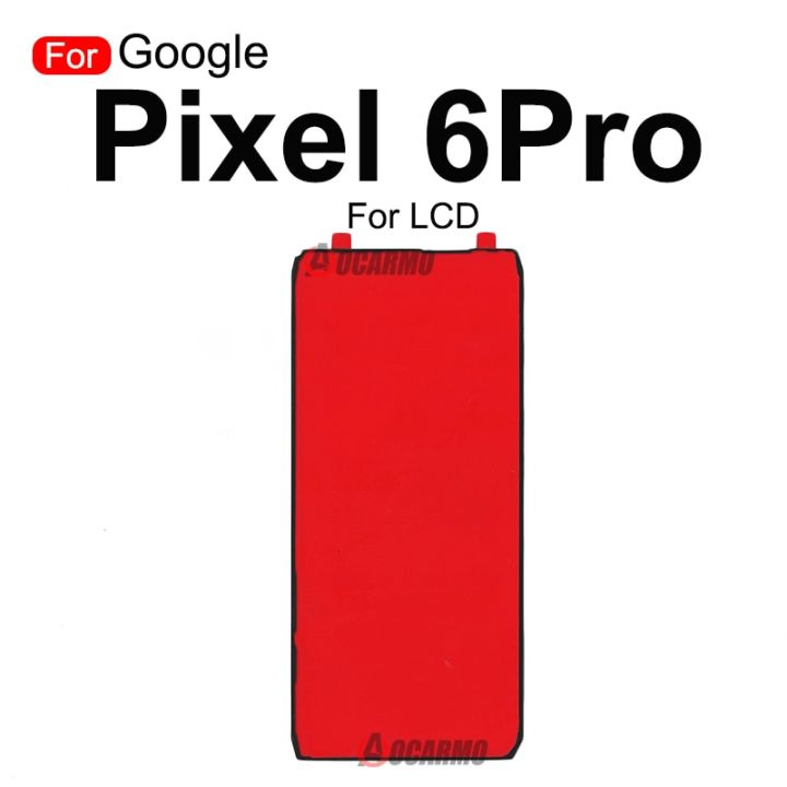 For Google Pixel 6P 6 Pro LCD Screen Adhesive Tape Back Cover Frame ...