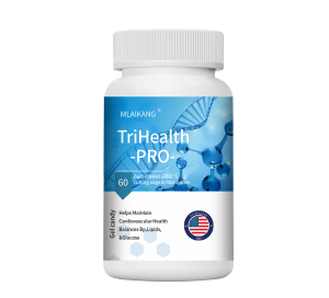 Plant-Based Cardiovascular Support Capsules Blood Pressure Maintenance Herbal Blood Circulation Boost Cholesterol Management Daily Health