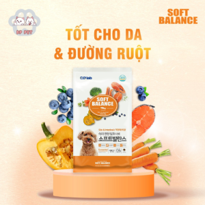 [1.2 kg] Hạt mềm cao cấp cho chó mọi lứa tuổi - Tốt cho da xương khớp và đường ruột - Soft Balance.