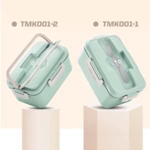 Kotak Makan Siang Microwave Kotak Bekal Lunch Box Set Free Sendok Sumpit TMK001