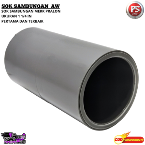 Socket Lurus 1 1/4" AW / Sok Sambungan Polos Pipa PVC 1 1/4 inch / Fitting Socket Pipa PVC AW 1 1/4" Kuat Presisi Anti Bocor