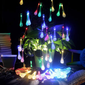 8 Modes Solar String Lights Outdoor Waterproof Multi Color Christmas Lights 650CM/700CM Outdoor Lighting Solar String Lights For Garden Solar Christmas Lights Outdoor Christmas Decorations For Home Lights - 30 LED/50LED