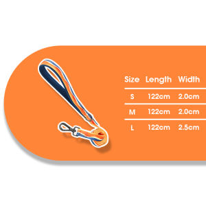 HamshMoc Pet Leash Dog Lead With Soft Handle Swivel Hook No Tangle D Ring For Night Walking Outdoor Use