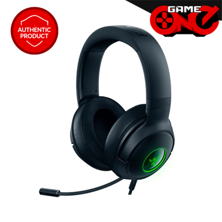 Razer Kraken V3 X Wired USB Gaming Headset with Chroma RGB Lighting ...