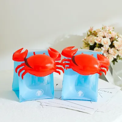 2Pcs Pool Buoys Pool Armbands Float Ring Children Arm Swimming Ring Safety Training Swimming Circle Safety Float Swimming Arm Ring Swim Pool Floating Inflatable Baby Floats Hand