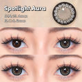 2025 s UYAAI 15.0MM Spotlight Series Shine Bling Cold Contact for Cool Wearing Lenses Cozy Charm Natural Look Monthly Replacement. 