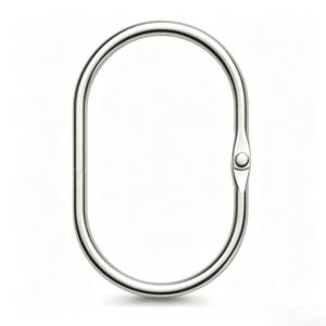 1/4pcs Shower Curtain Rings Rust Proof Anti-Drop Oval Shower Hooks Sturdy Shower Curtain Rod Hangers