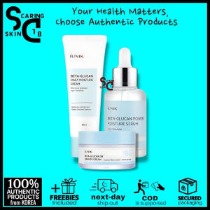 iUNIK Beta Glucan Power Moisture Serum | Daily Cream | 3x Barrier by SkinCaring18 SK