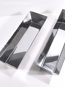 Tool Stainless Steel Mud Pans for Drywall14inch / 16inch Prevents Mud Collecting in Corners