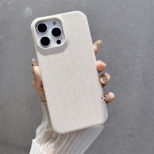 Simple Solid Color Denim Case for iPhone 11 12 13 14 15 16 17 Pro Max Casing Half Pack Anti-Fall Cover for iPhone 16 Pro Max Case