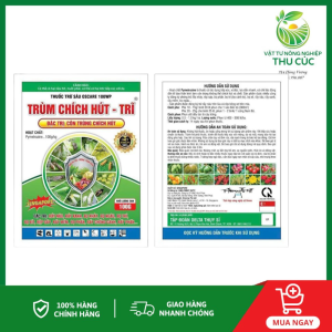 Trùm Chích Hút ( Gói 100gr) Chuyên Trừ Rầy Nâu Rầy Xanh Bọ Nhảy Bọ Trĩ Rệp Sáp Rầy Mềm Rầy Phấn