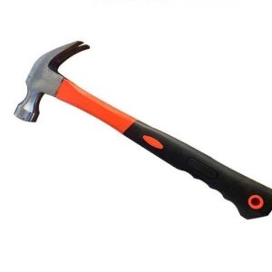 Rubber Handle Claw Hammer Non-slip Fiber Multifunctional Nail Installation Stars Hardware Tool Hammers