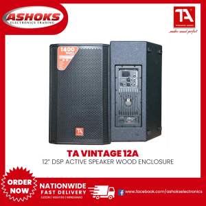 Titanium Audio Vintage 12A / 1400W / 12inch Active Wooden Speaker / Titanium Audio