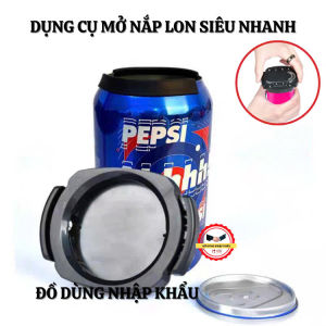 Dụng cụ mở nắp lon bia đa chức năng 2in1