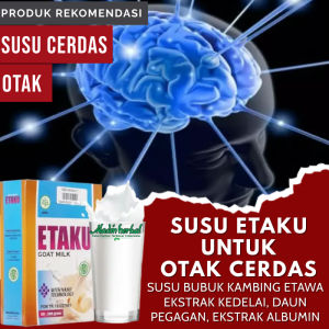 Susu Cerdas Otak - Obat Pengencer Otak Anak dan dewasa Penambah daya ingat Anti pikun  Menguatkan daya ingat Memaksimalkan Kerja Otak  Obat cepat pintar Daya ingat lemah Penguat daya ingat Obat cerdas anak  dll -  SUSU ETAKU GOAT MILK