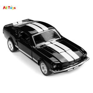 1:32 scale Ford Mustang GT 1967 GT500 Alloy Car Model pull back Childrens Toy cool Racing Car Model collections