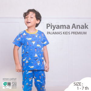 LITTLE GERRY PIYAMA ANAK USIA 1- 6 TAHUN  Setelan Piyama Anak Premium Baju Tidur Kaos Anak Karakter  Printing  Setelan  Baju Tidur Anak Laki laki Setelan Piyama Cewe