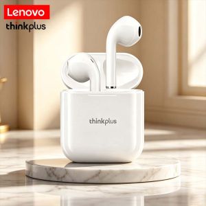 Lenovo Thinkplus ORI TWS Bluetooth 5.3 Earphones Touch Control HD Mic Stereo Bass Waterproof Sport Gaming Low Latency Earbuds COD Ready Stock