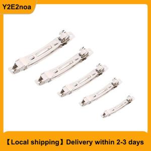 【Local shipping】 10Pcs Spring Hair Clips Base Blank Automatic Barrette Handmade Bow Hairpin DIY Jewelry Making Accessories