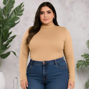 Áo Nữ Dài Tay Cao Cổ Giữ Ấm Mùa Đông Lót Lông Mịn Co Giãn Big Size Form Rộng Hàn Quốc Thời Trang Nhiều Màu Đẹp