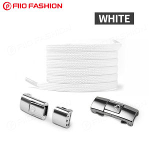 ✨COD✨ 1 Pair 6MM Elastic Shoe Lace No Tie Lazy Shoe Lace Lock Laces Kids Adult Outdoor Sneakers Shoelace Quick Lazy Metal